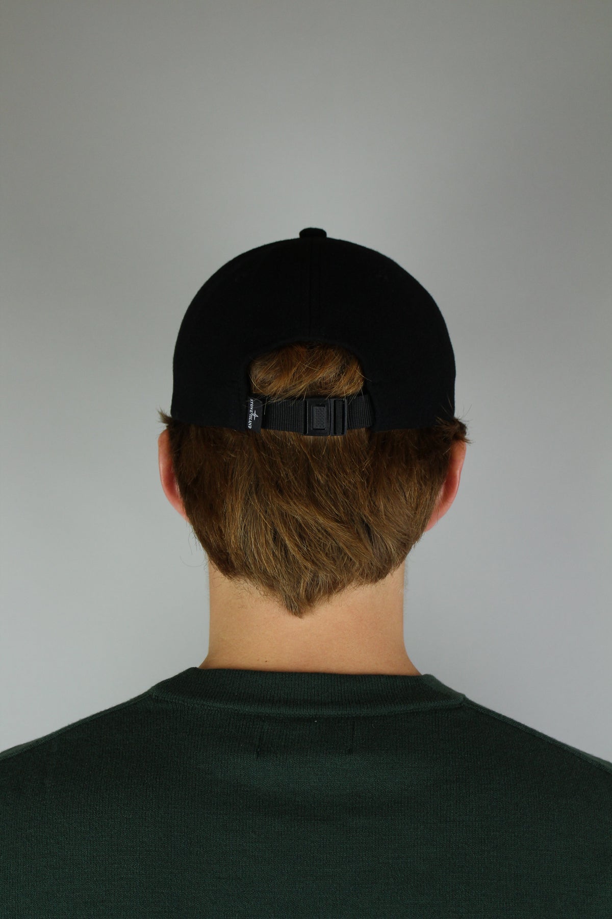 Stone Island Cap Wool 'Black'
