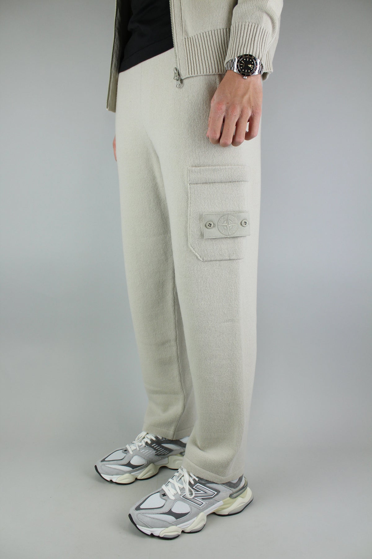 Stone Island Wool Ghost Cargo Jogger 'Beige'