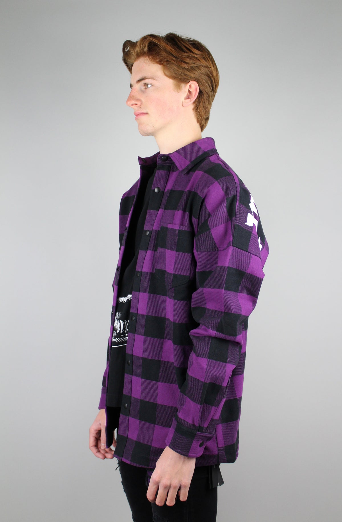 Palm Angels Overshirt 'Violet'