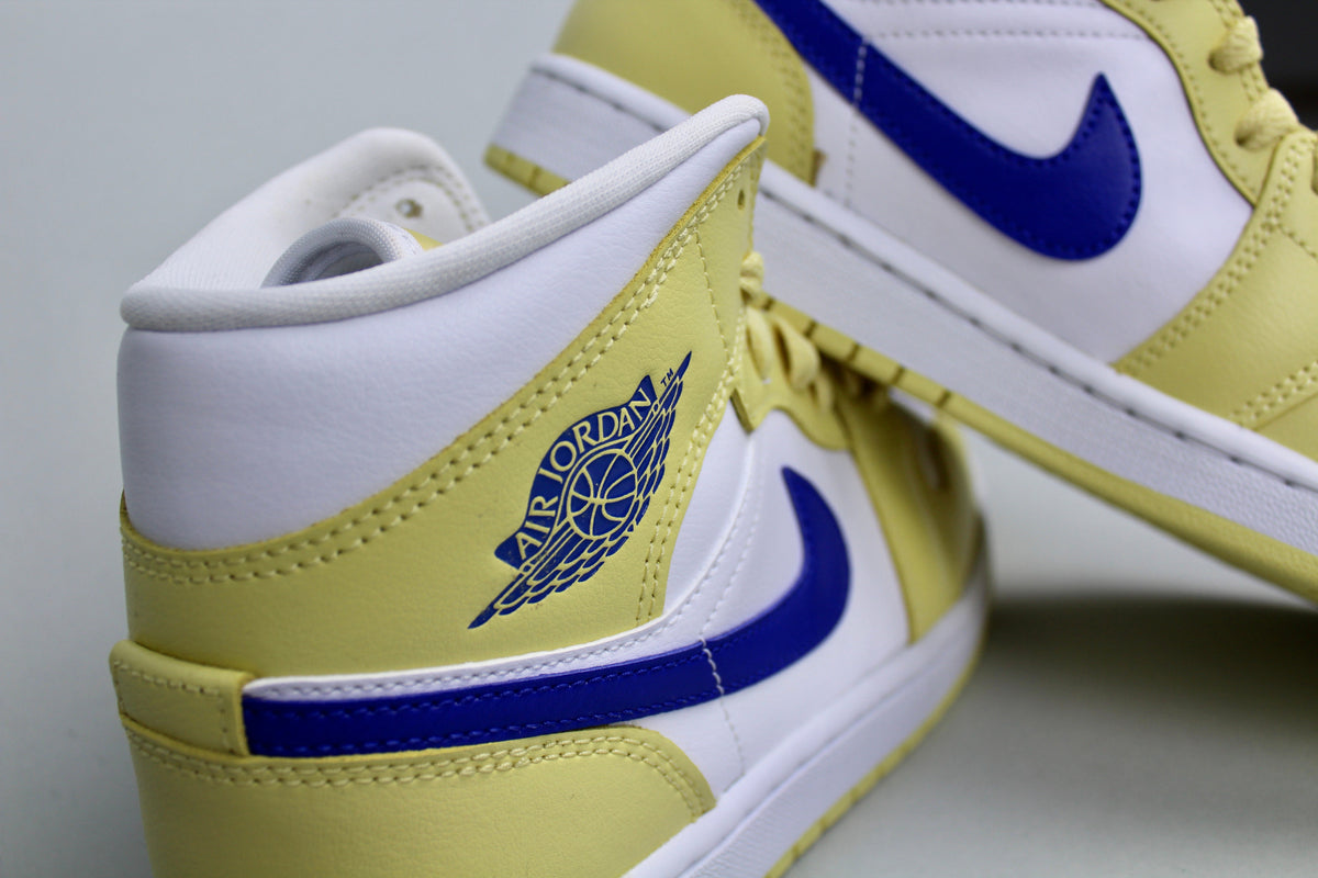 Jordan 1 Mid 'Lemon Wash Lapis'