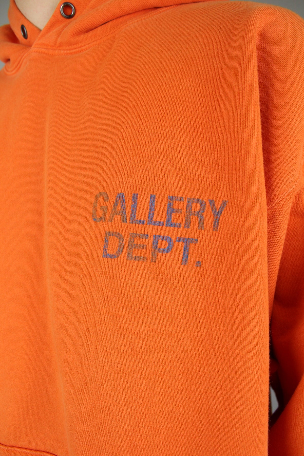 Gallery Dept. 90'S GD Logo Hoodie 'Bright Orange'
