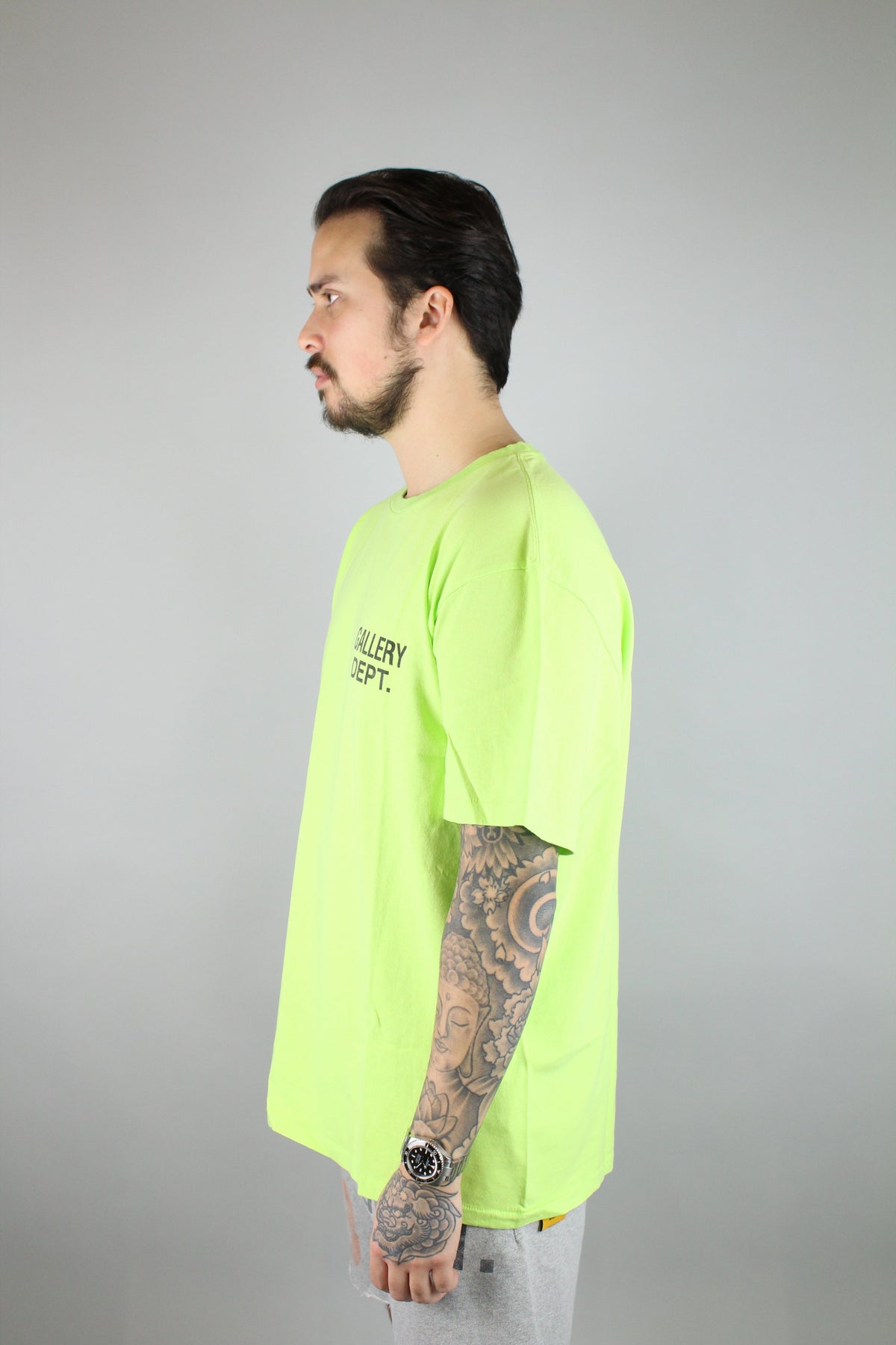 Gallery Dept. Souvenir Logo T-shirt (Lime)