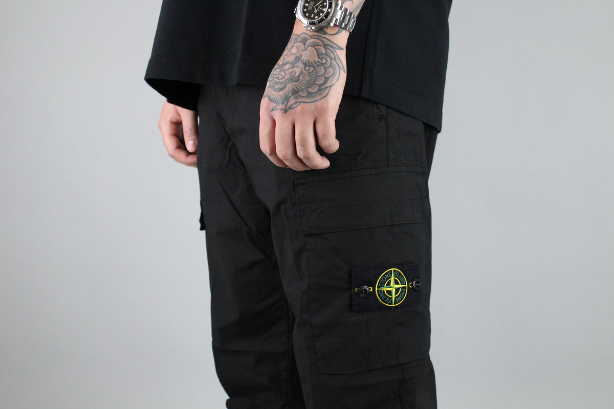 Stone Island Cargo Pants 'Black'