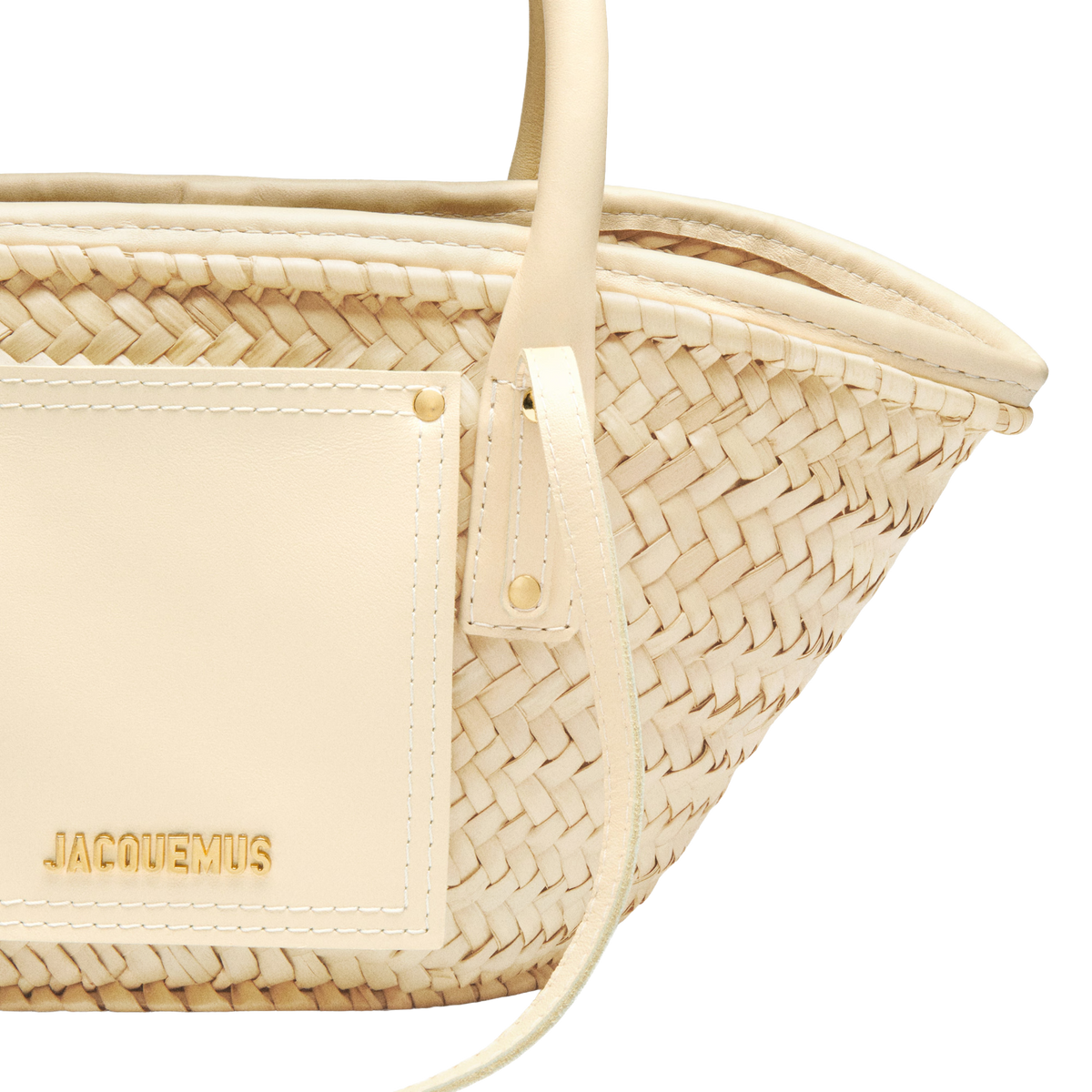 Jacquemus The Small Soli Basket 'Ivory'