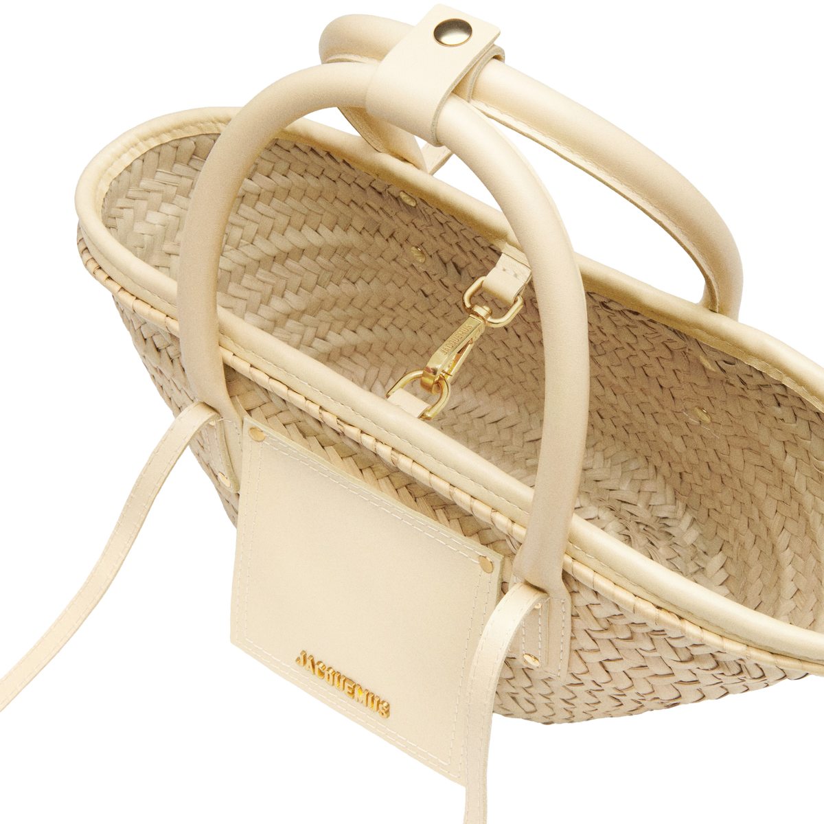 Jacquemus The Small Soli Basket 'Ivory'