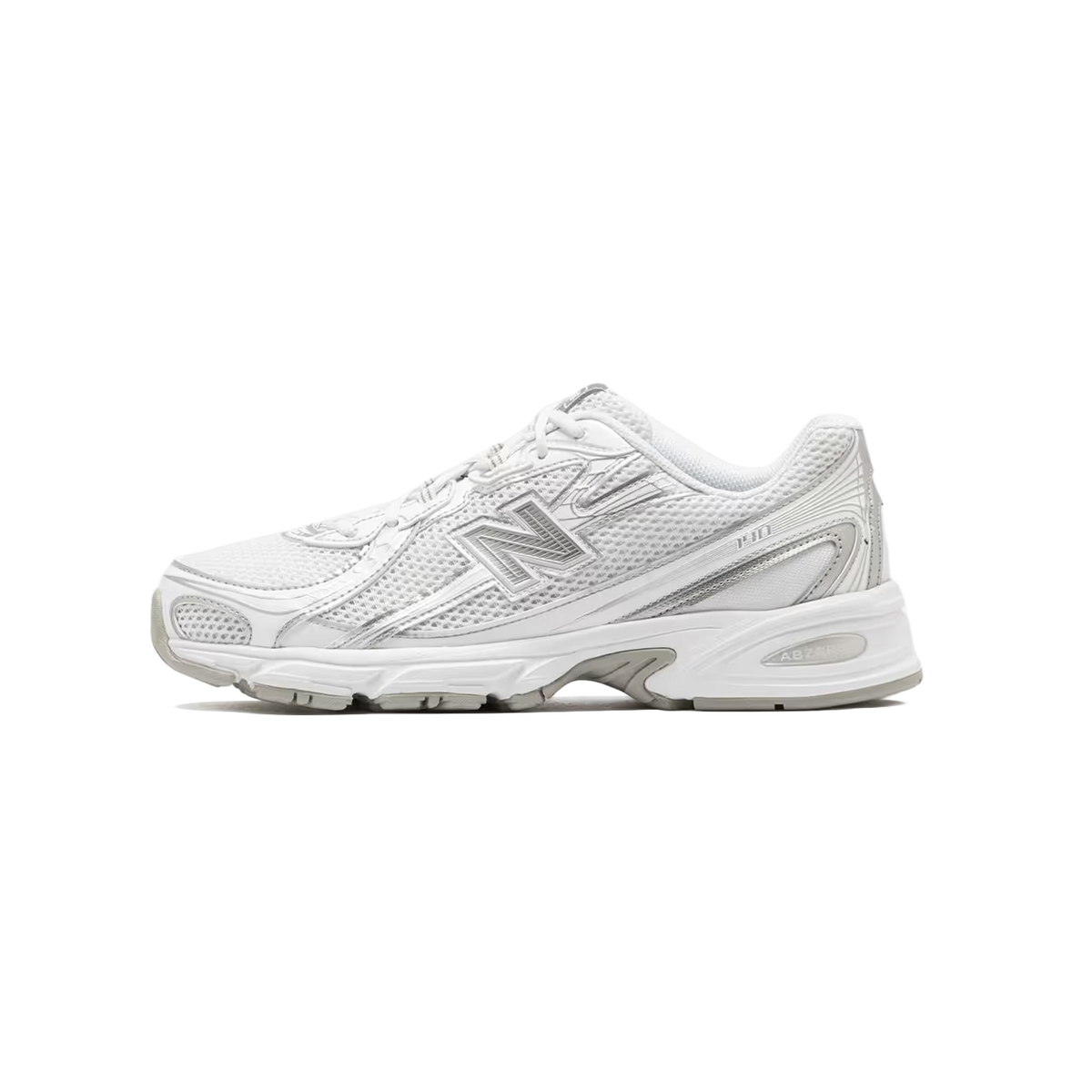 New Balance 740 'Triple White Silver'