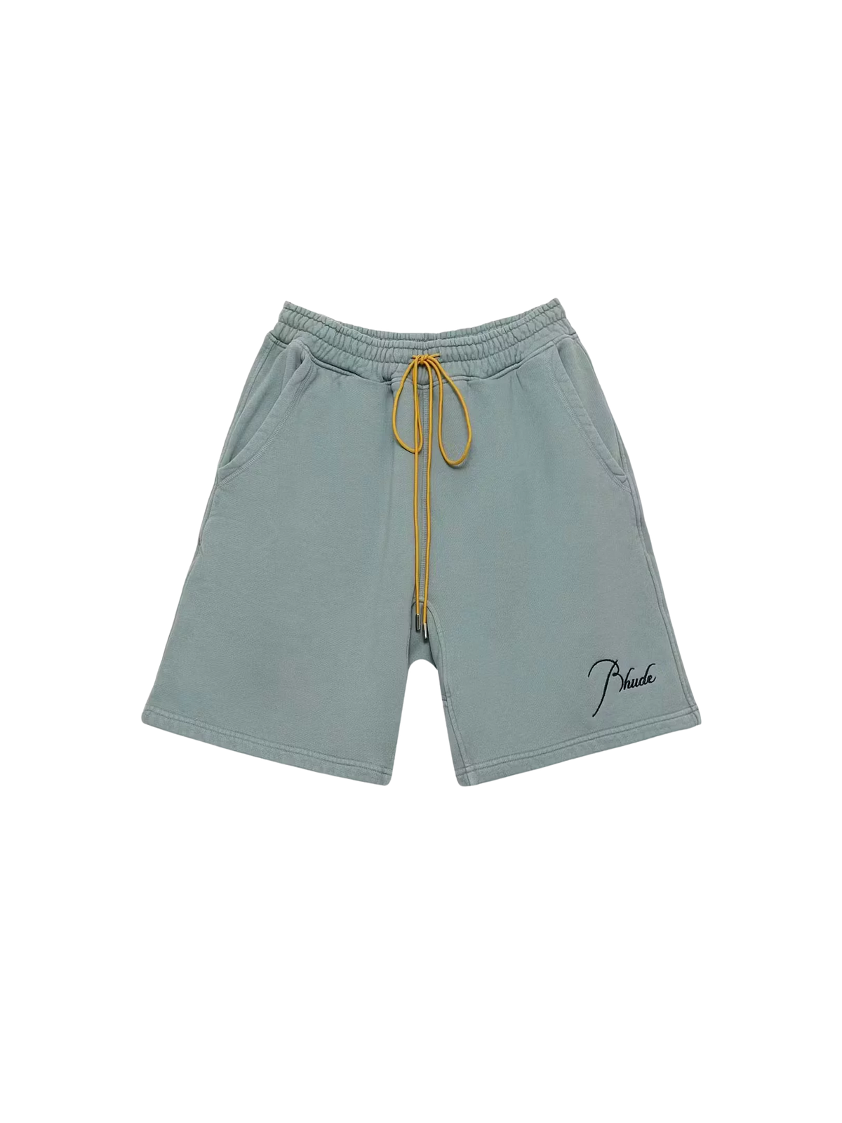Rhude Logo Sweat Shorts 'Sage'