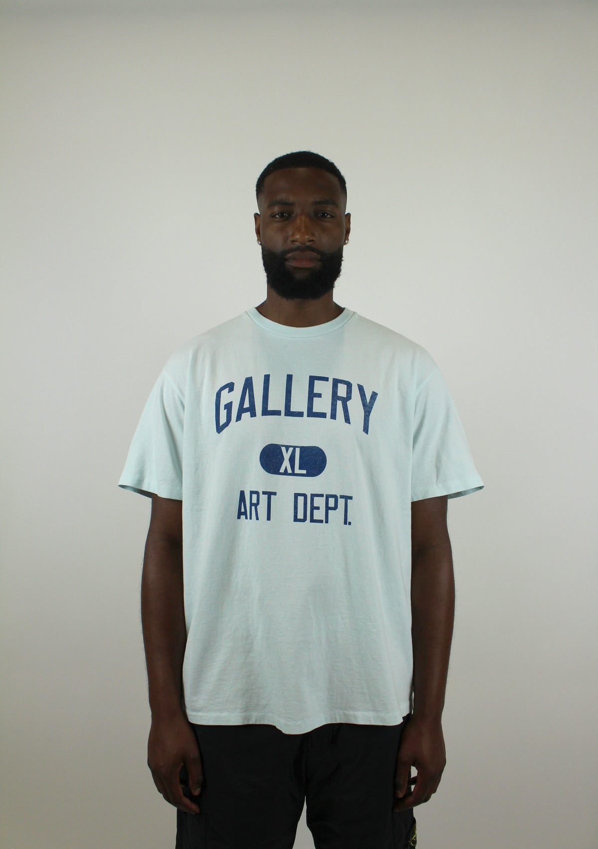 Gallery Dept. Art Dept Tee 'Light Blue/White'