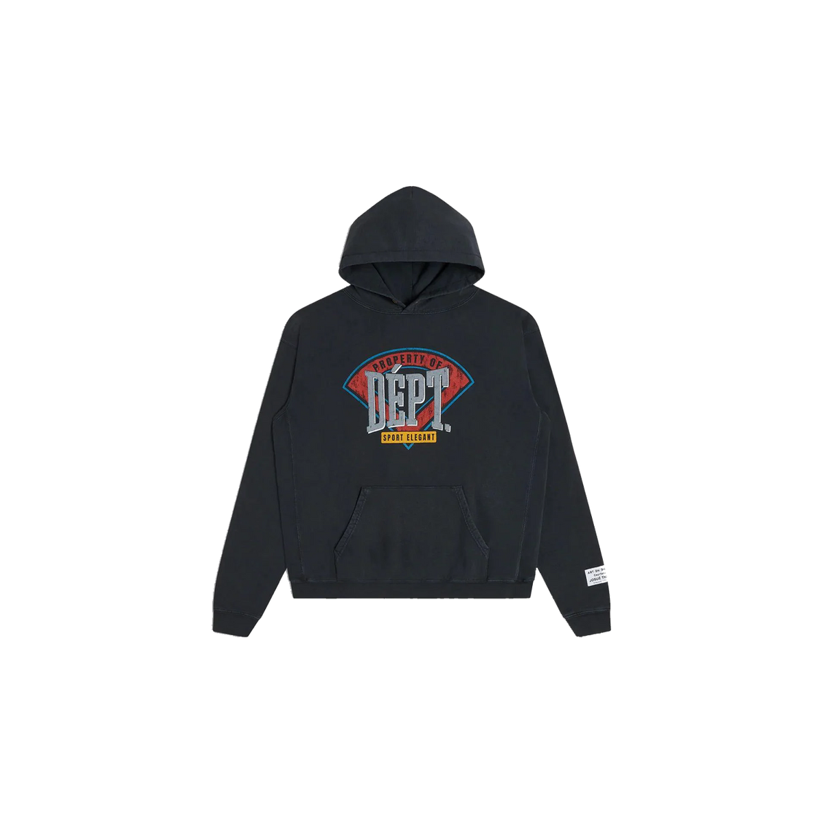 Gallery Dept. ATK Field Graphic Hoodie 'Vintage Black'