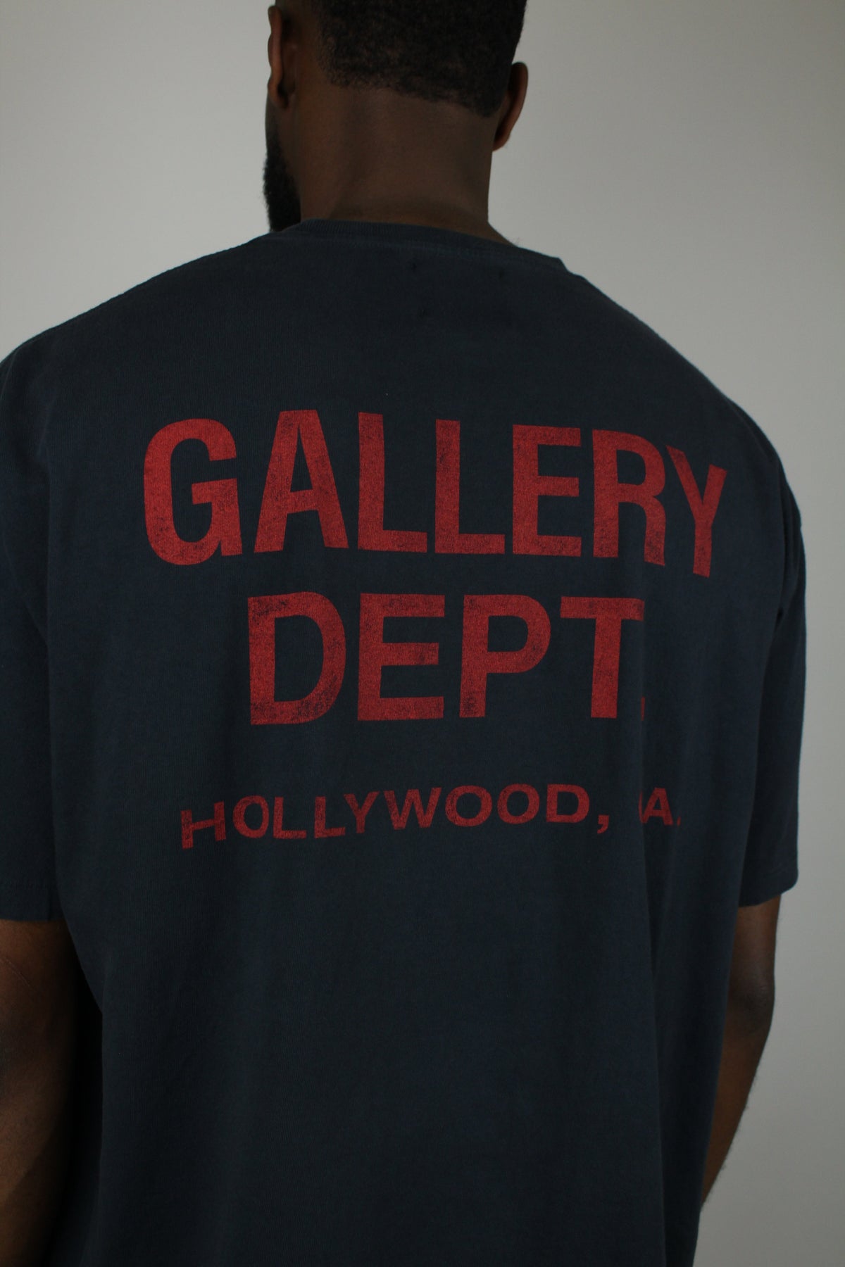 Gallery Dept. Souvenir Tee 'Washed Black'