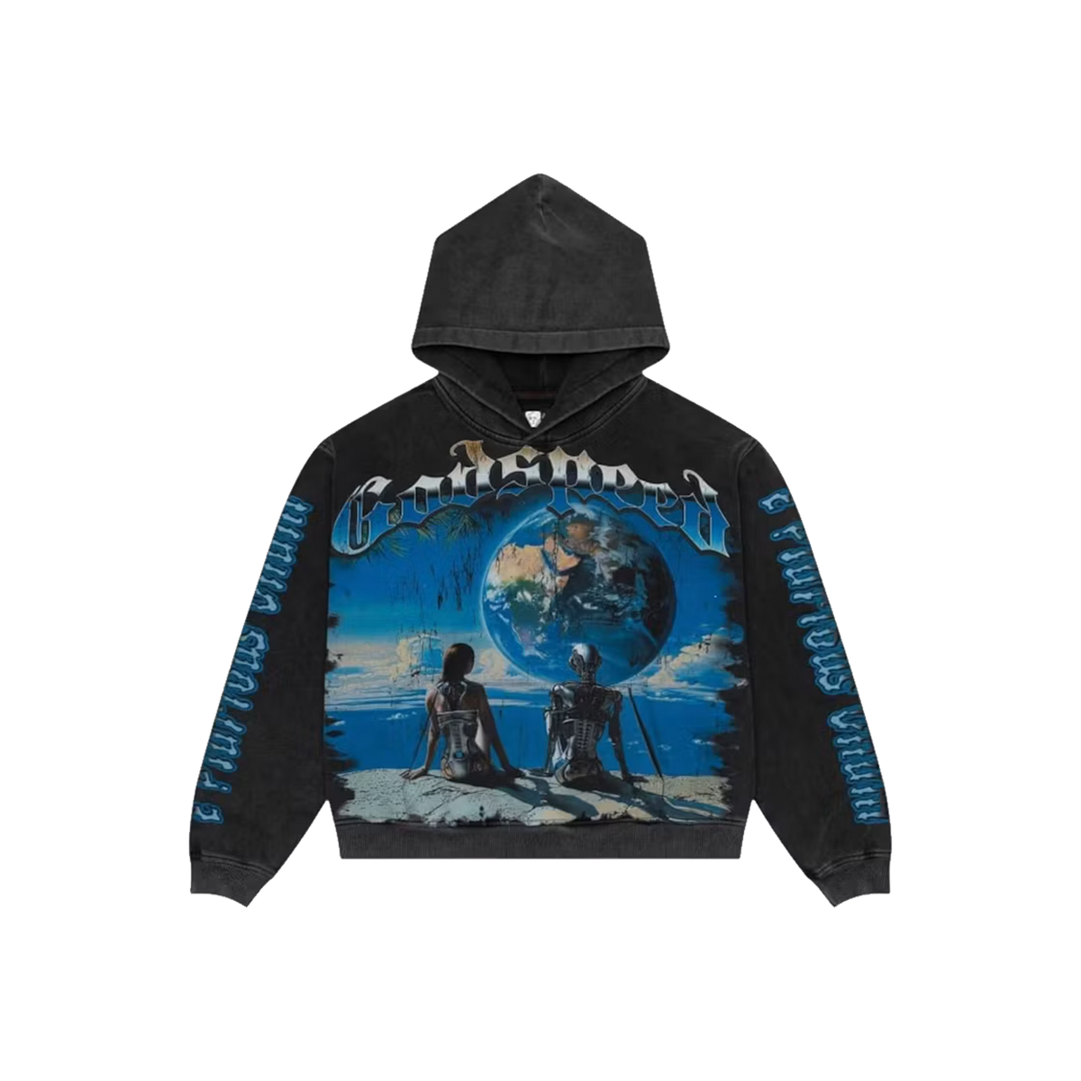 Godspeed Artificial Love Hoodie 'Black Wash'
