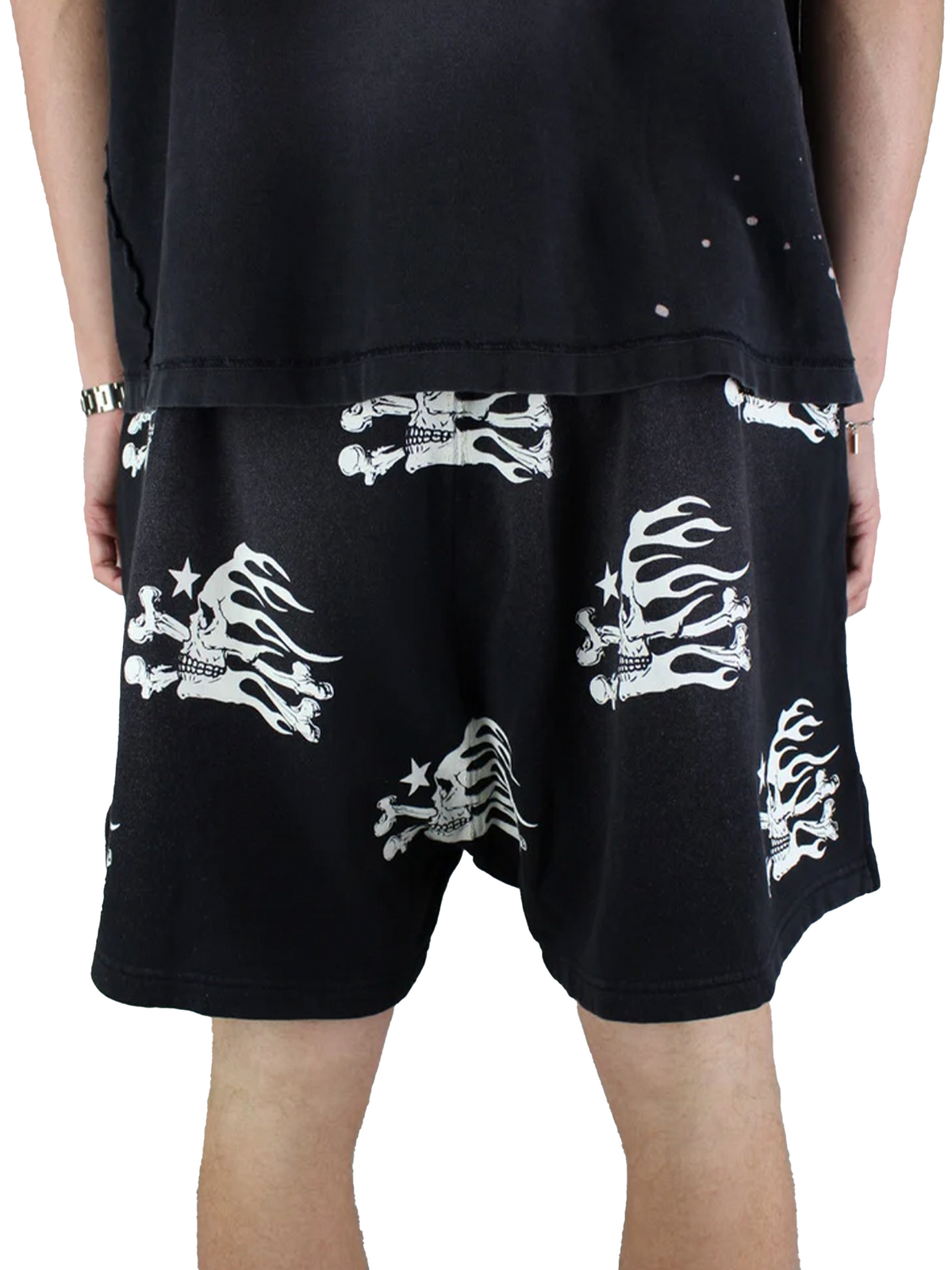 Hellstar Skull Shorts 'Black'