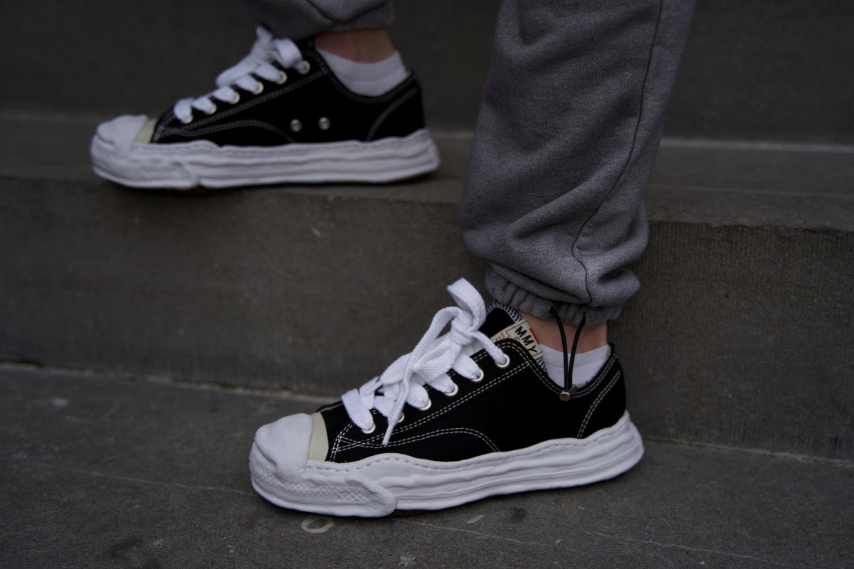 Maison Mihara Yasuhiro Hank OG Sole Canvas Low 'Black'