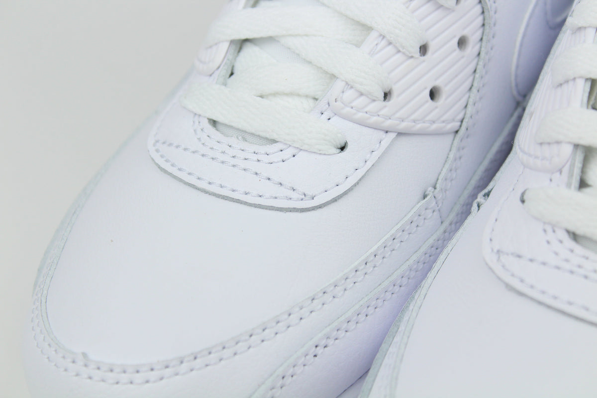 Nike Air Max 90 Leather 'Triple White'