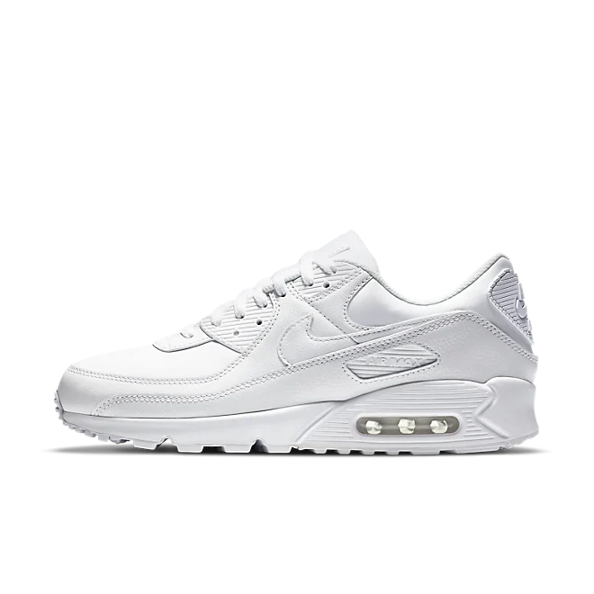 Nike Air Max 90 Leather 'Triple White'