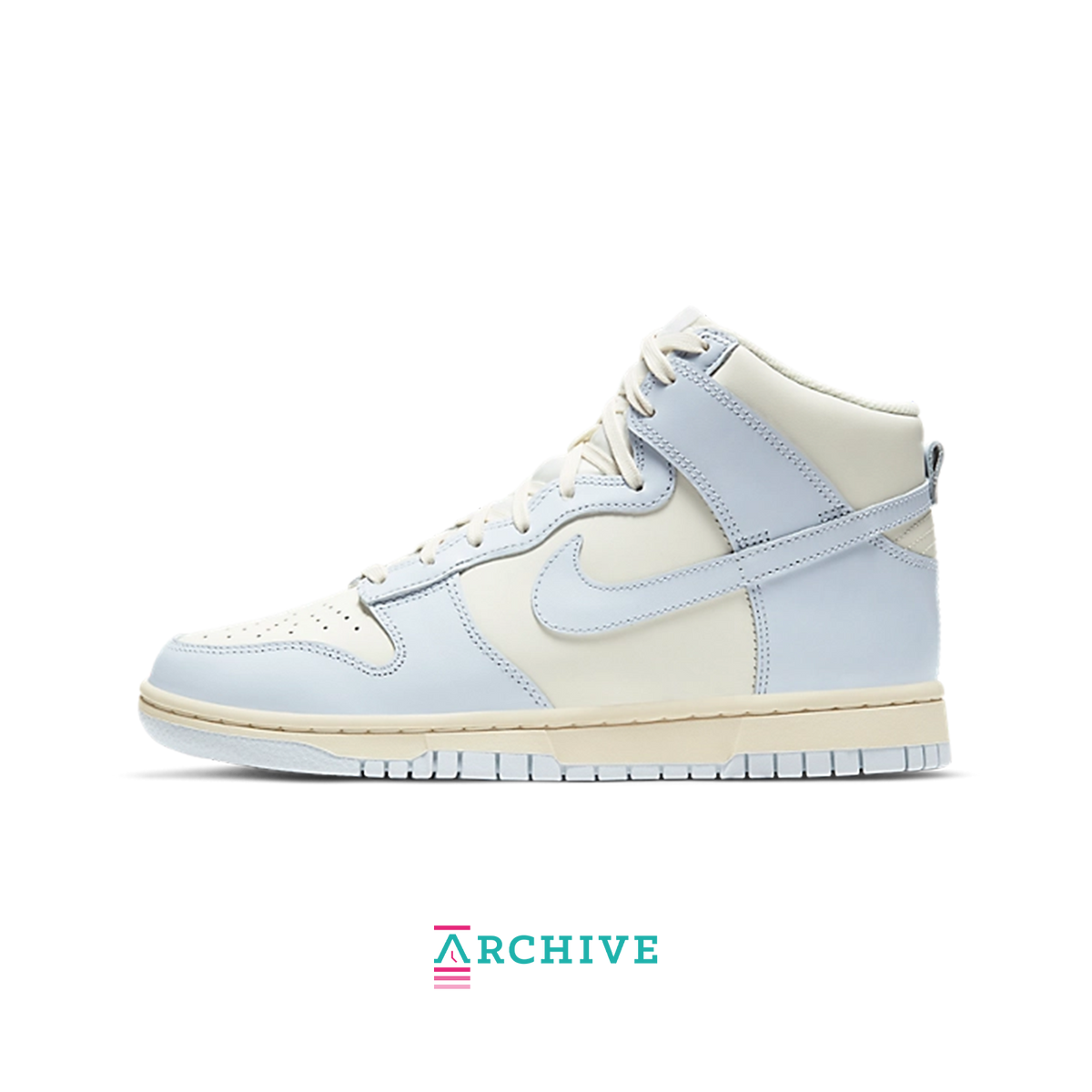 Nike Dunk High Sail/Football Grey (Women's) - Size 38 (ARCHIVE)