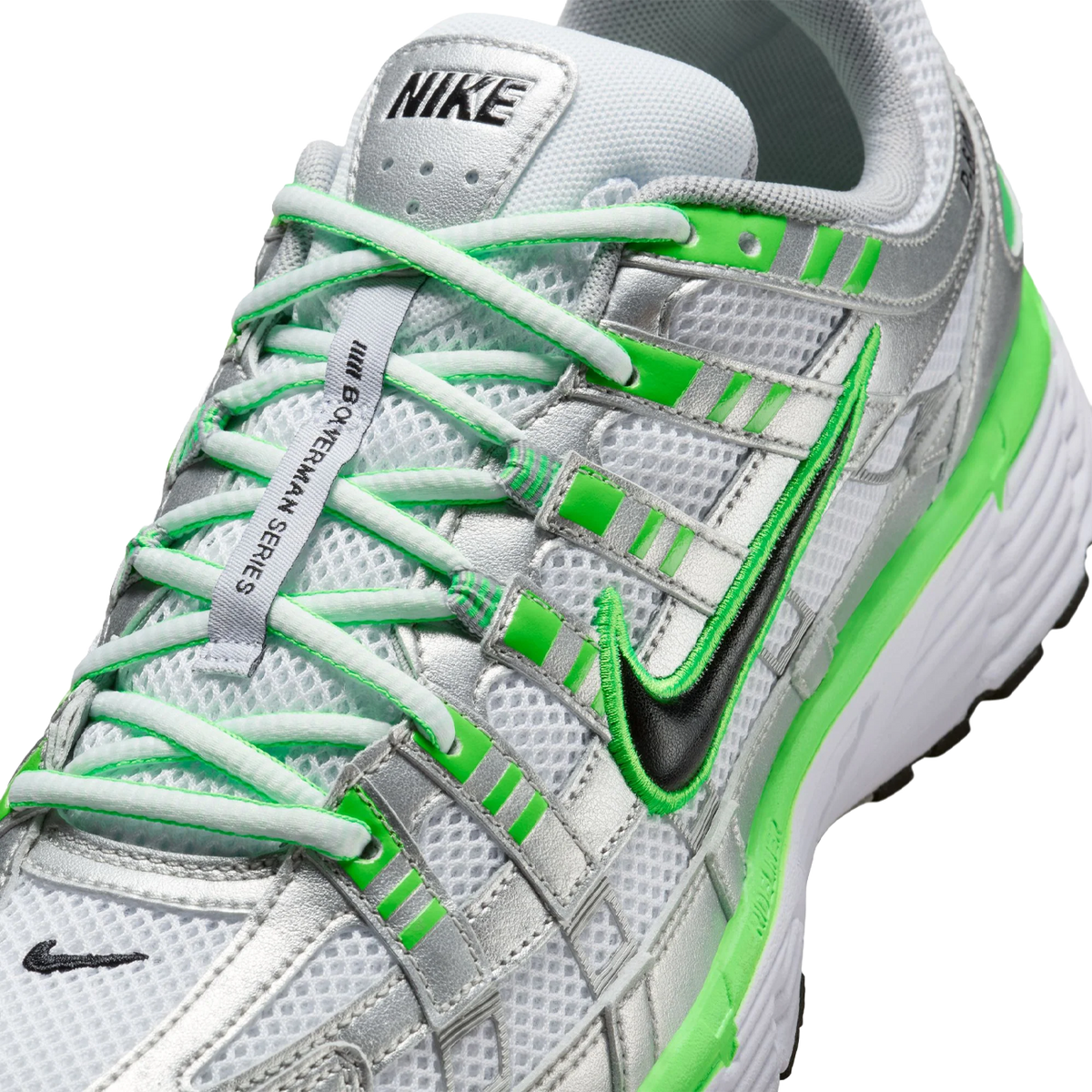 Nike P-6000 SE 'Metallic Silver Green Strike'