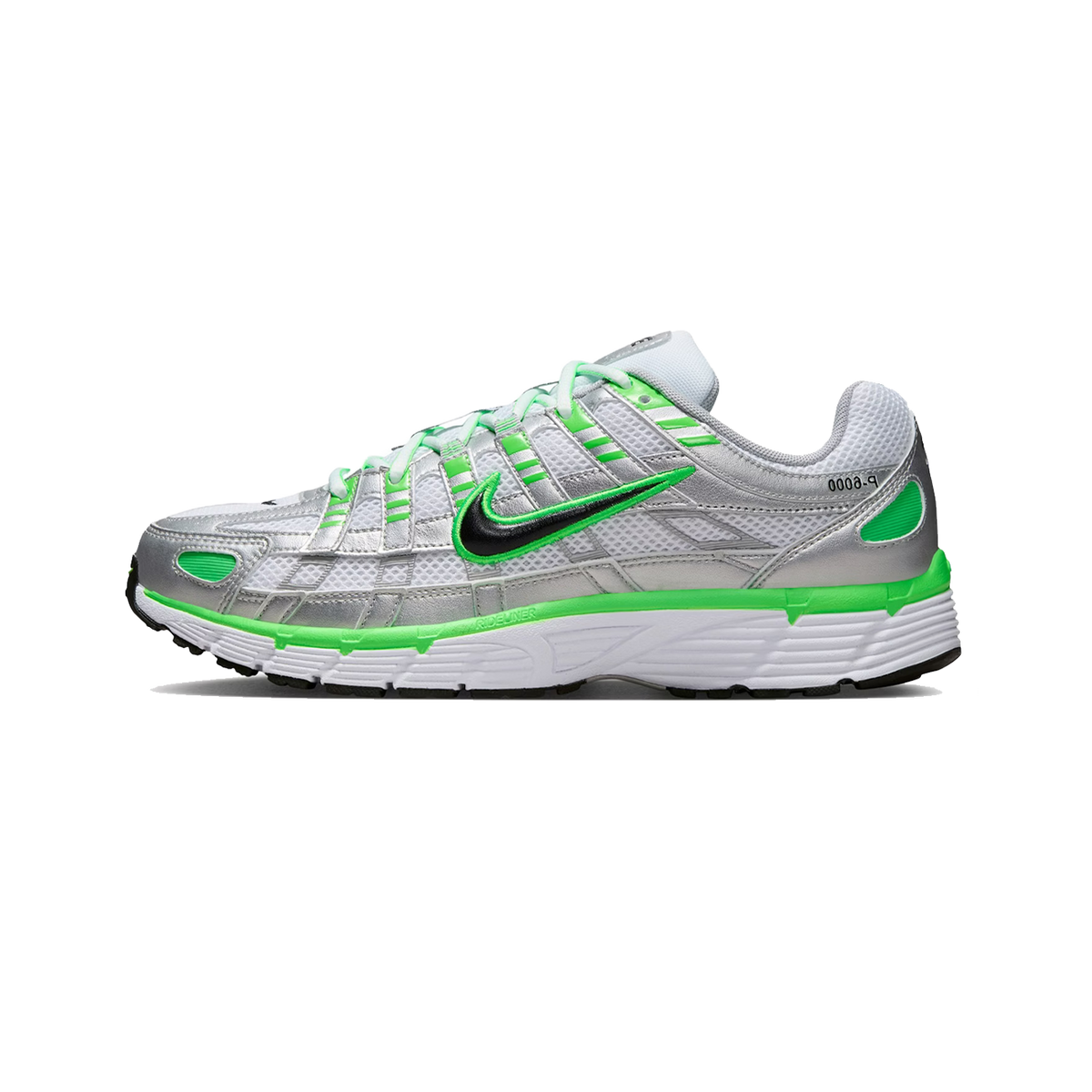 Nike P-6000 SE 'Metallic Silver Green Strike'