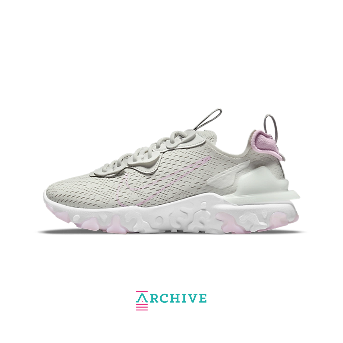 Nike React Vision 'Light Bone Regal Pink' (Women's) - Size 44.5 (ARCHIVE)
