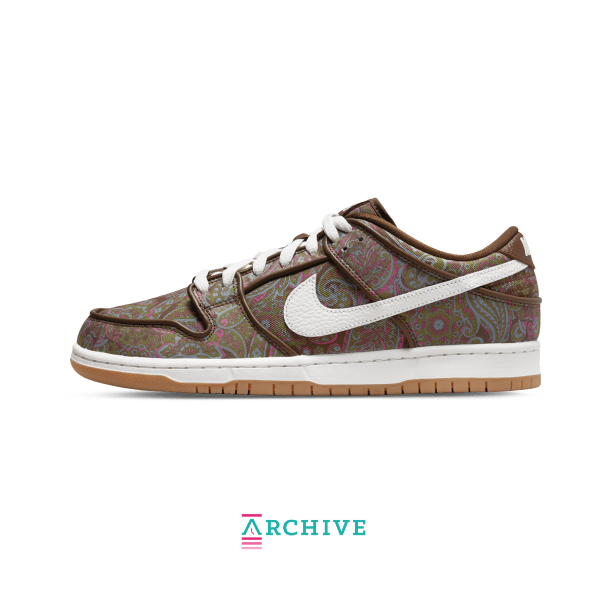 Nike SB Dunk Low Pro 'Praisley Brown' - Size 37.5 (ARCHIVE)