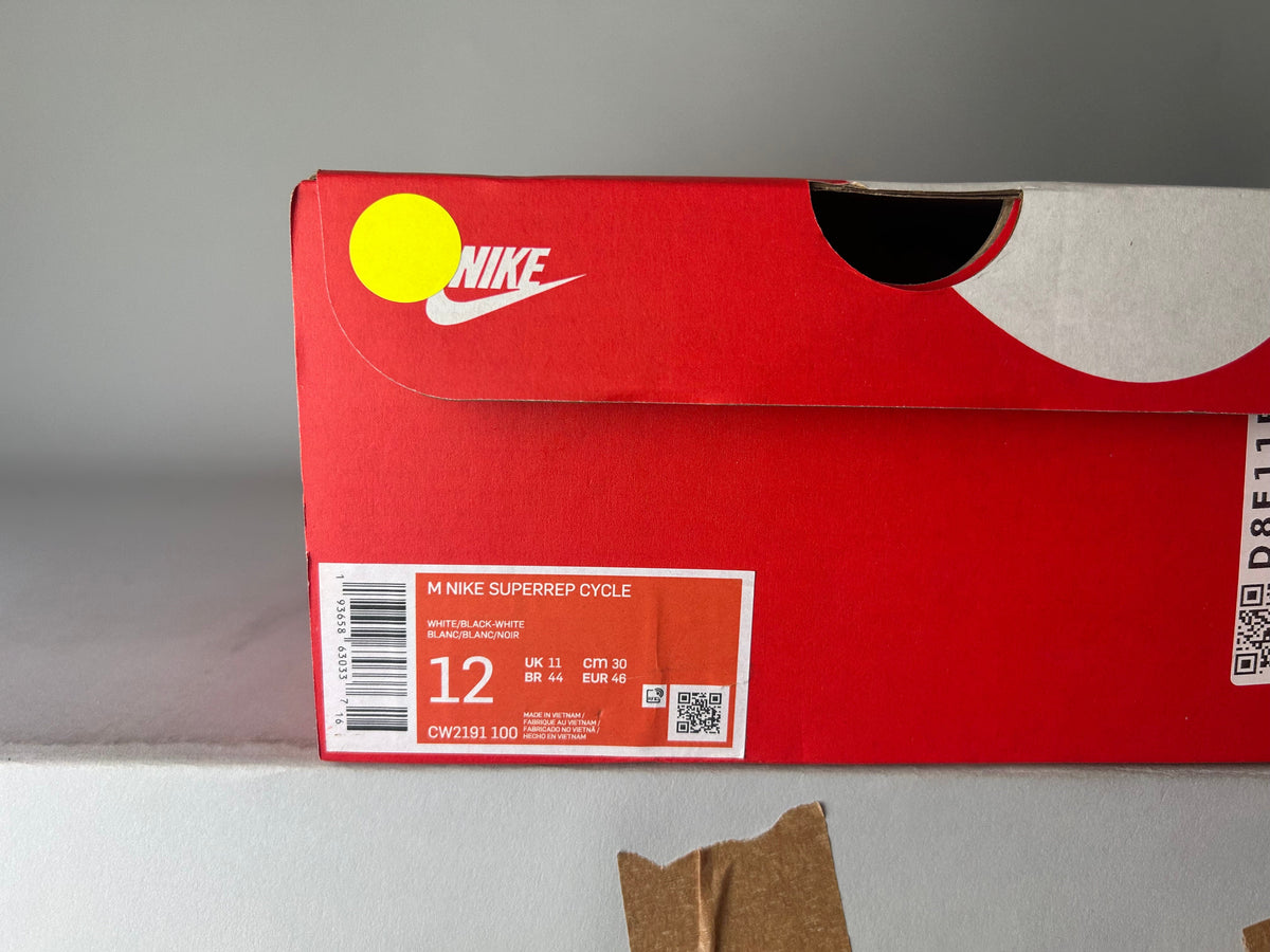 Nike SuperRep Cycle 'White Black' - Size 46 (ARCHIVE)