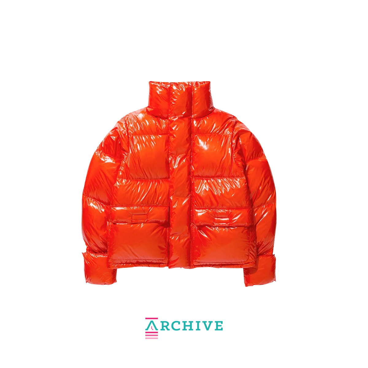 Entire Studios PFD Puffer Jacket "Blood" Size M (ARCHIVE)