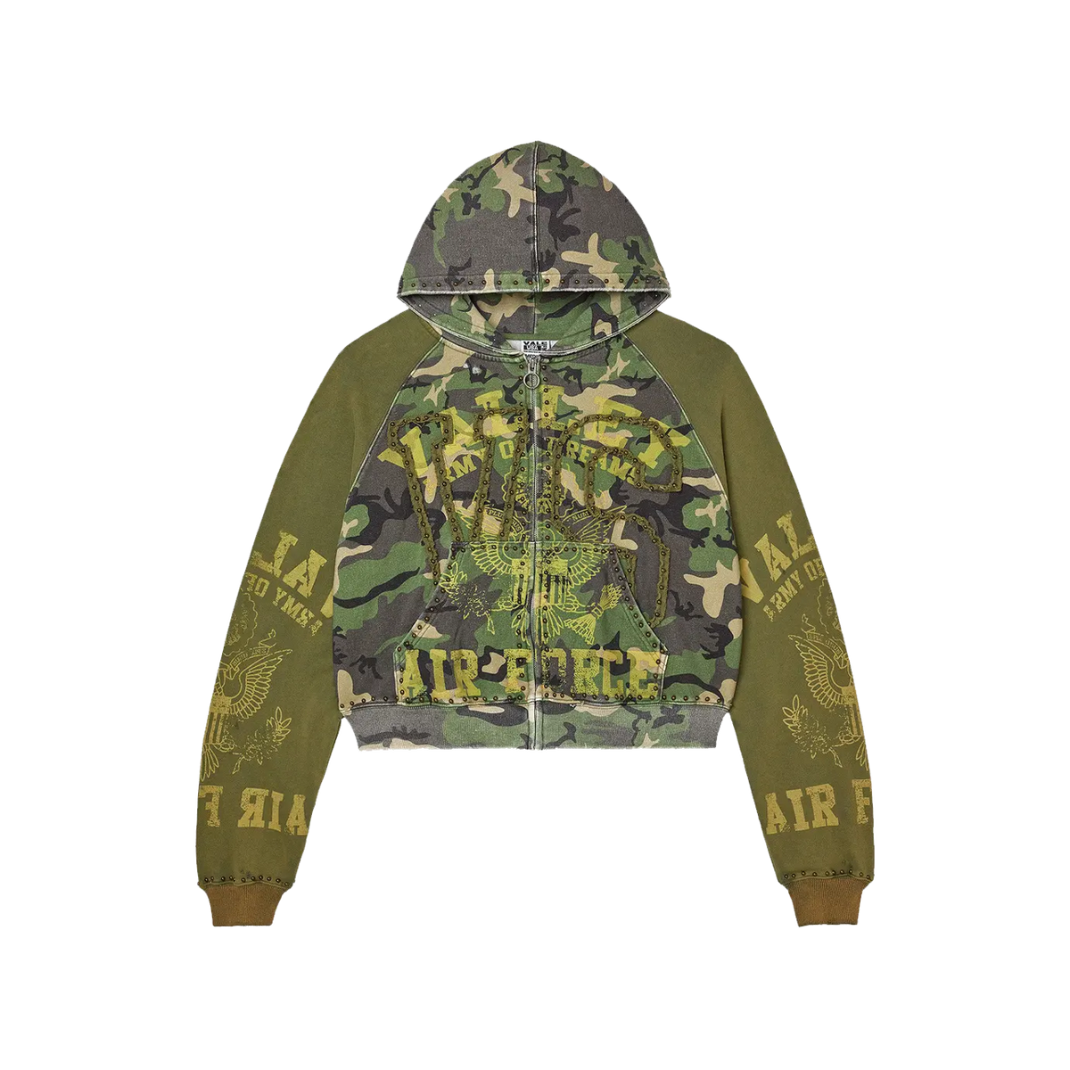 Vale Forever Terrain Zip Up 'Green Yellow'